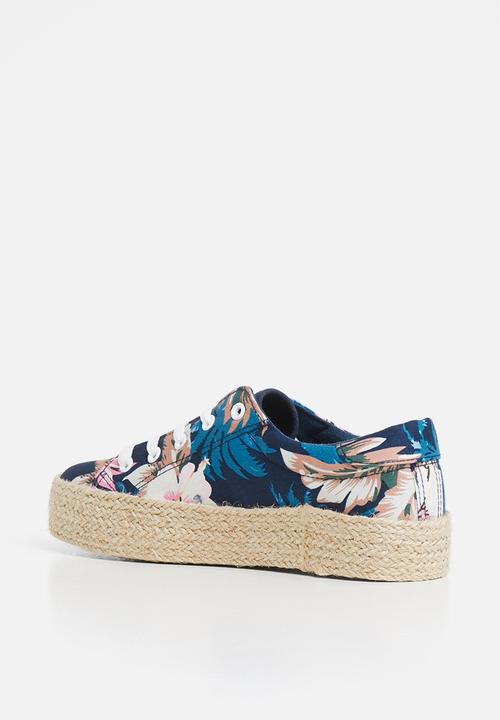 Miss Black - Quebec sneaker - navy