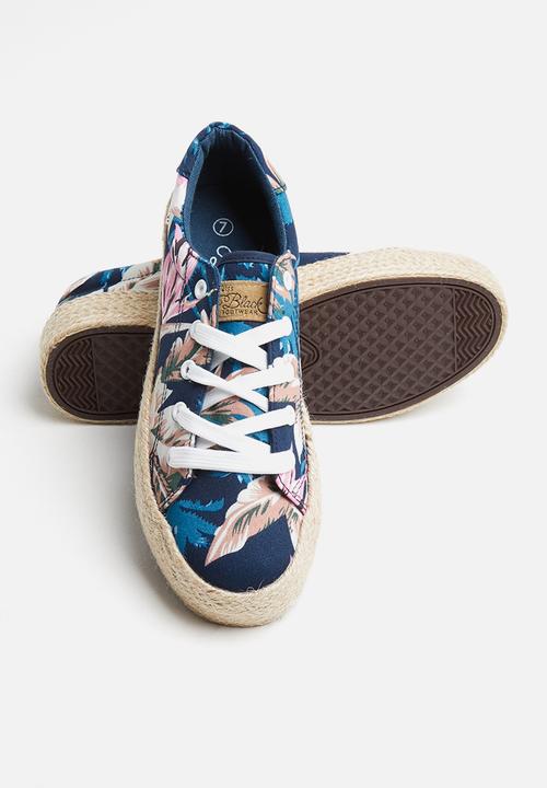 Miss Black - Quebec sneaker - navy