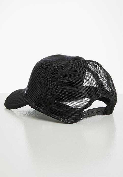 Quiksilver - Stripe pipes trucker - black