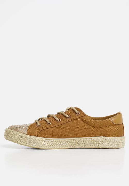Miss Black - Republica sneaker - tan