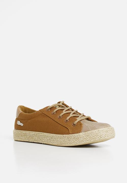 Miss Black - Republica sneaker - tan