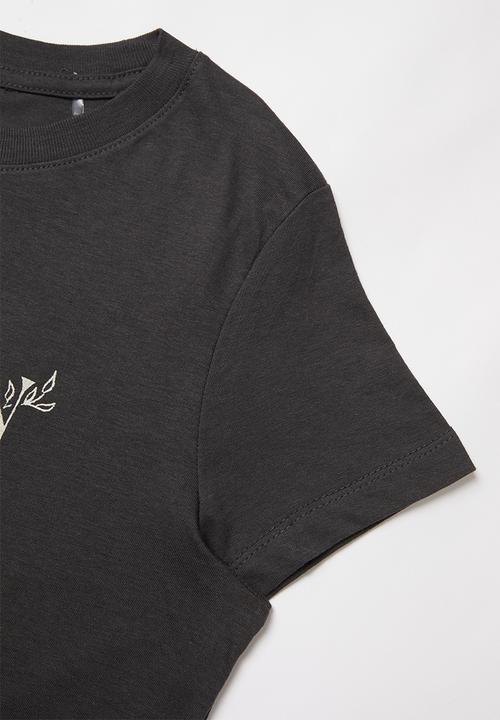 Free by Cotton On - Girls classic short sleeve tee - black