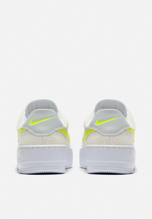 Nike - Air Force 1 Sage low - White / Lemon venom