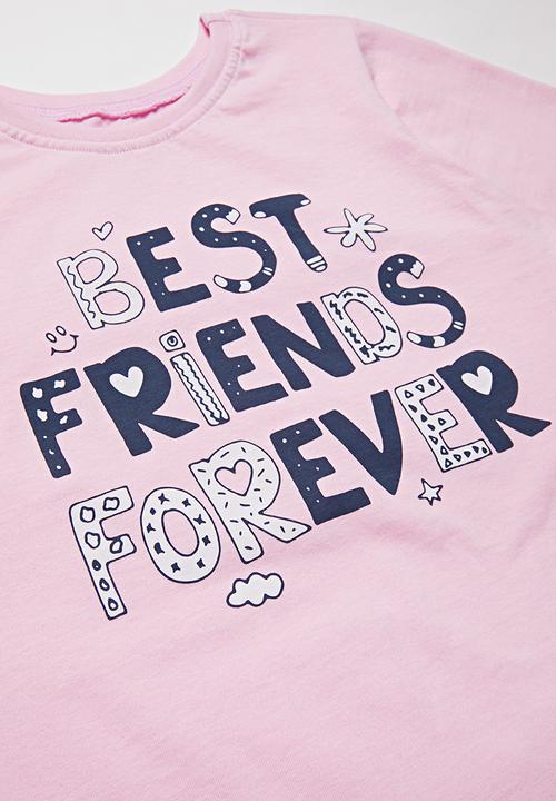 Pop Candy - Girls pyjama set - pink & navy