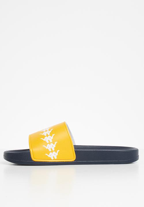 KAPPA - 223 Banda Adam - yellow & navy 