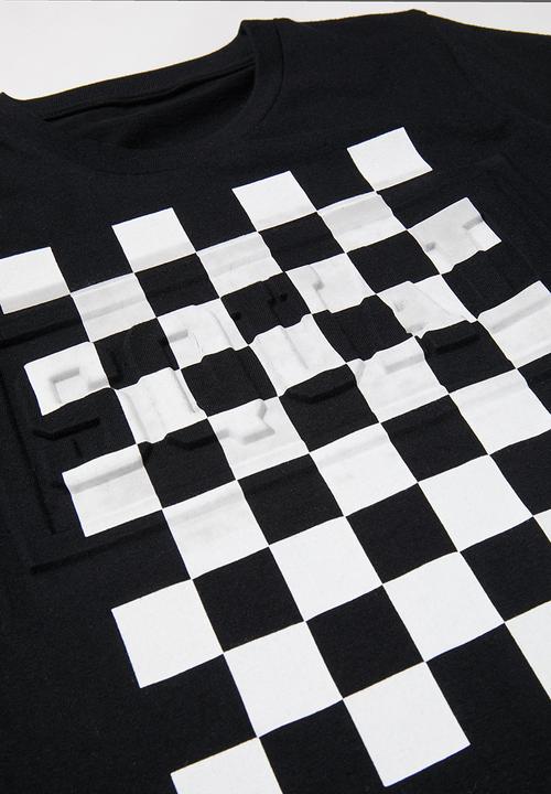 Rebel Republic - Tween boys graphic tee - black & white