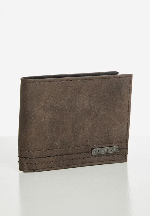 Quiksilver - Stitchy wallet iv - chocolate brown