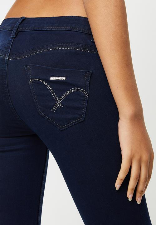 SISSY BOY - Kale jon jon basic skinny - blue black