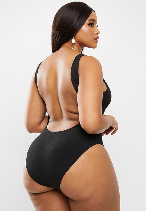 Bacon Bikinis - Kita one piece - black