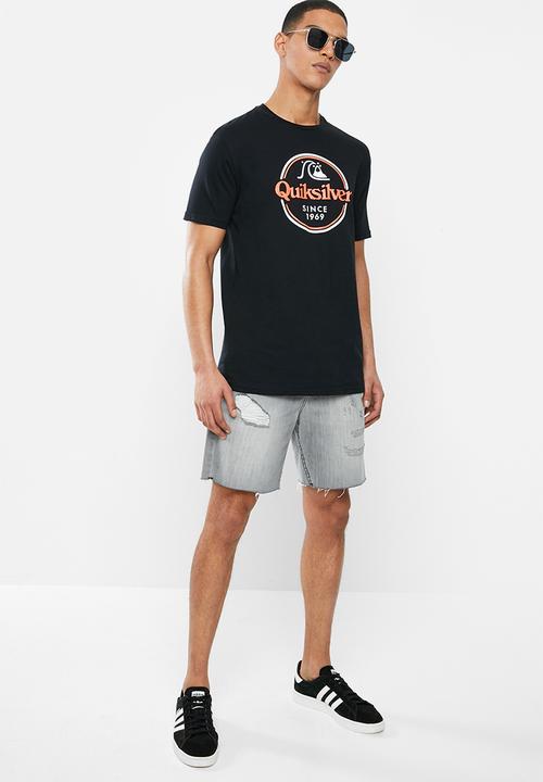 Quiksilver - Words remain short sleeve tee - black