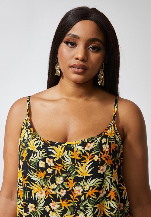Superbalist - Tiered longer length cami - multi 