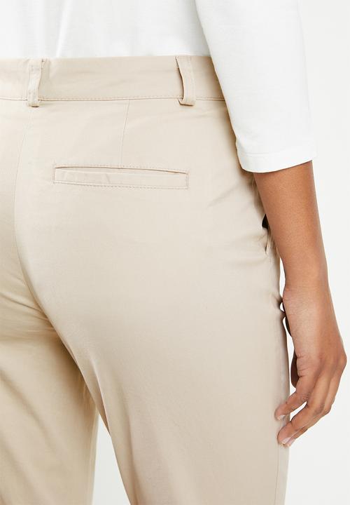 POLO - Casey classic chino - stone