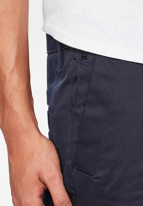G-STAR - Bronson straight cut 1/2 shorts - blue