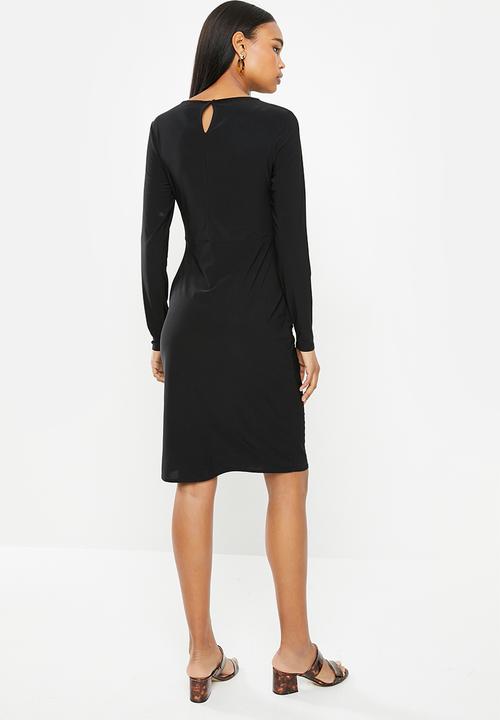 POLO - Nina ity dress -black