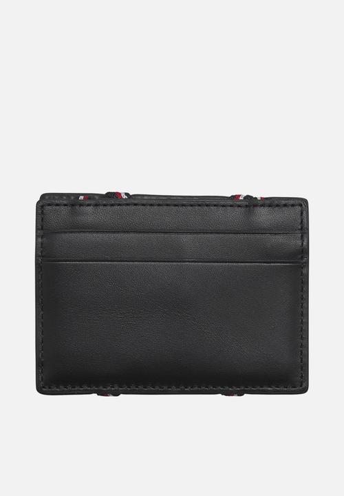 Tommy Hilfiger - Flip credit card holder - black
