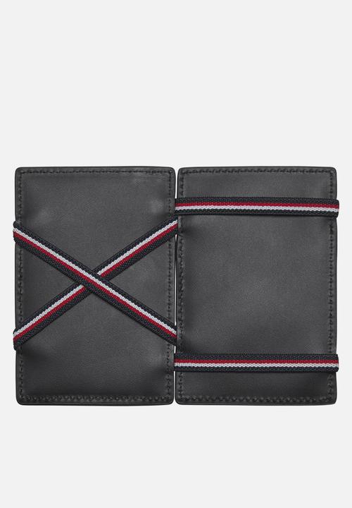 Tommy Hilfiger - Flip credit card holder - black