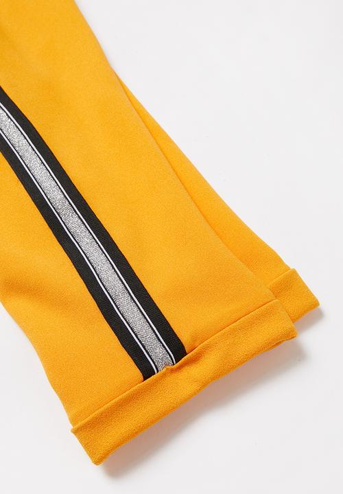Rebel Republic - Girls knit pants - orange
