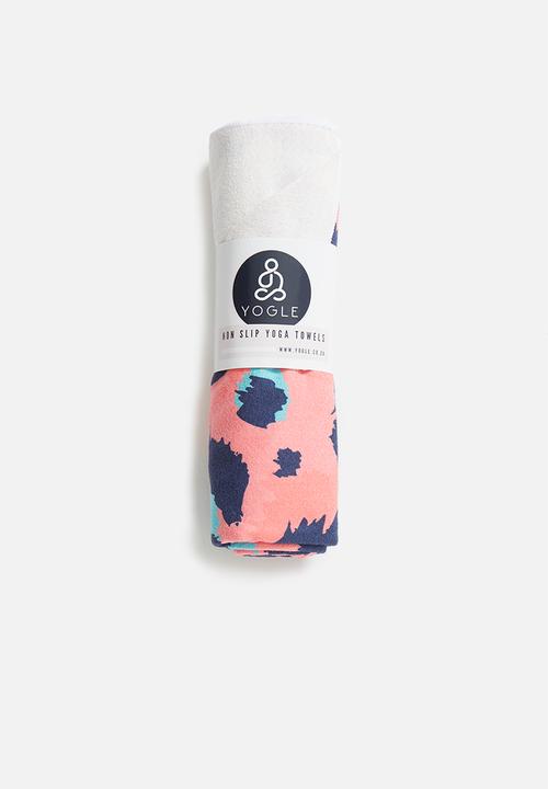 Yogle - Fornax non-slip yoga towel - leopard print 