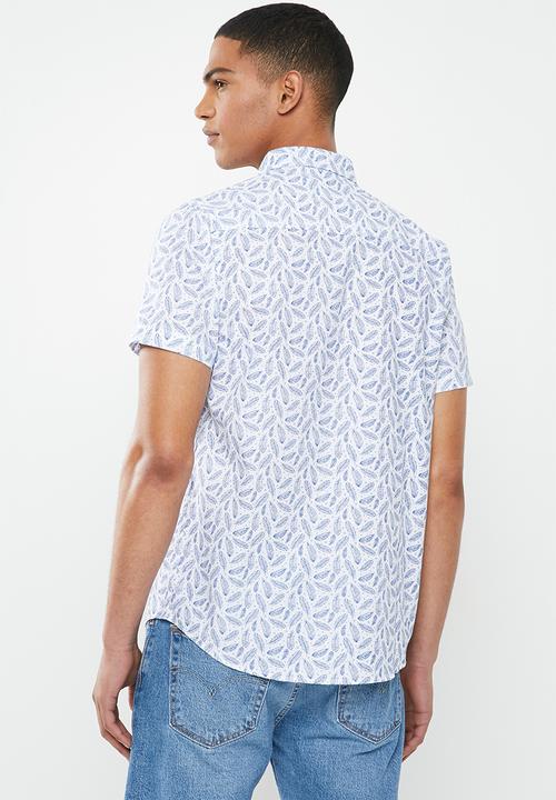 Brave Soul - Crest shirts - white