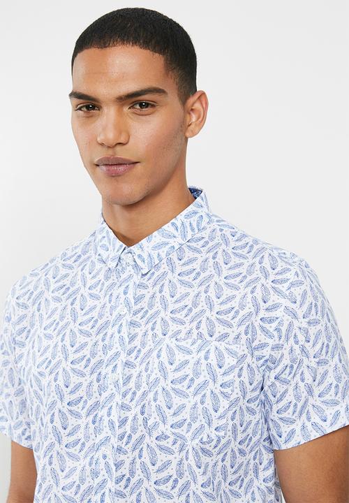 Brave Soul - Crest shirts - white