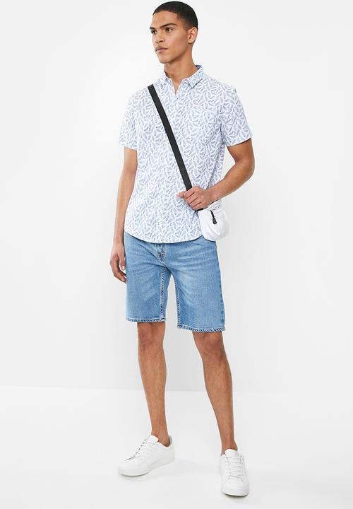 Brave Soul - Crest shirts - white