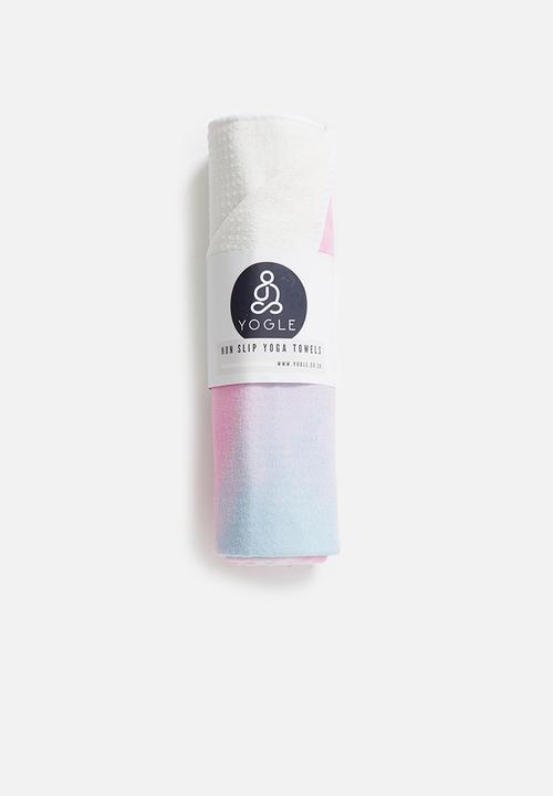 Yogle - Monoceros non-slip yoga towel - candy floss