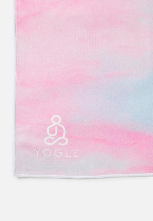 Yogle - Monoceros non-slip yoga towel - candy floss
