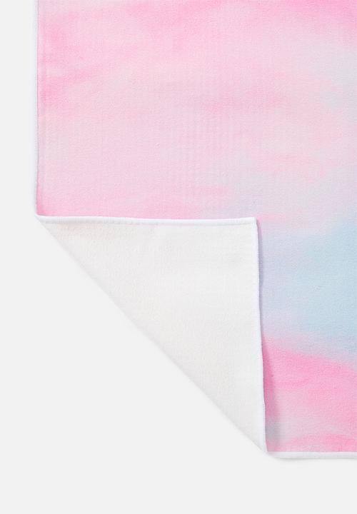 Yogle - Monoceros non-slip yoga towel - candy floss