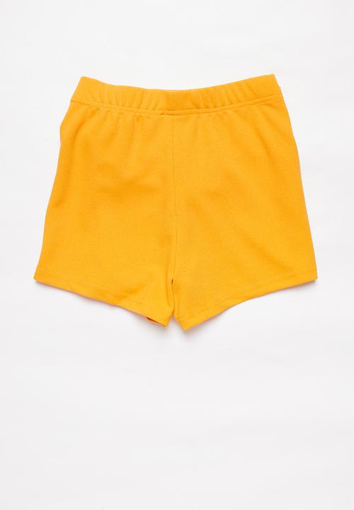 Rebel Republic - Girls knit skort - orange