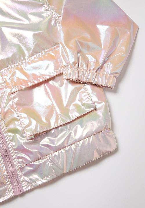 Rebel Republic - Girls metallic jacket - rose