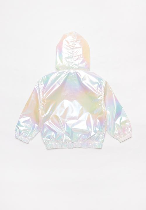 Rebel Republic - Girls metallic jacket - silver