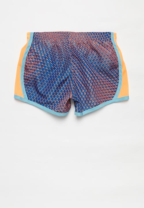 Nike - Nkg Nike dry tempo short  - blue & orange 