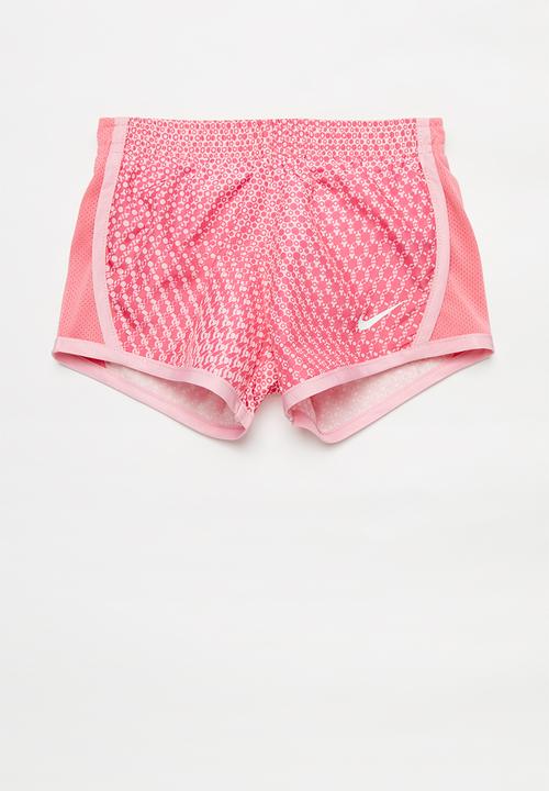 pink nike shorts
