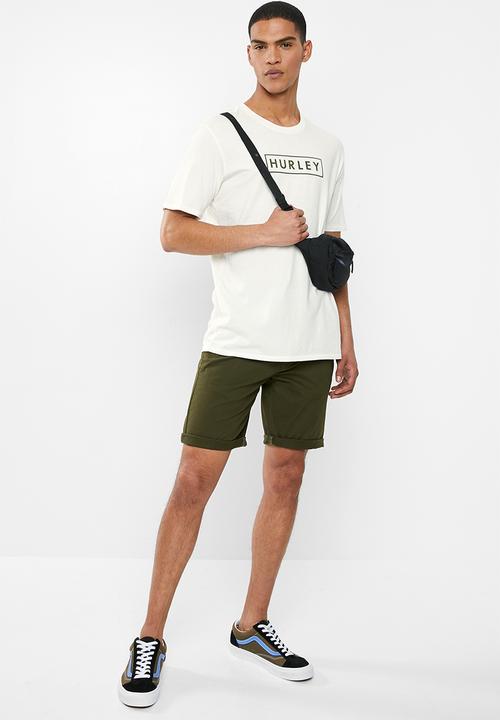 Hurley - Boxed short sleeve - pale ivory
