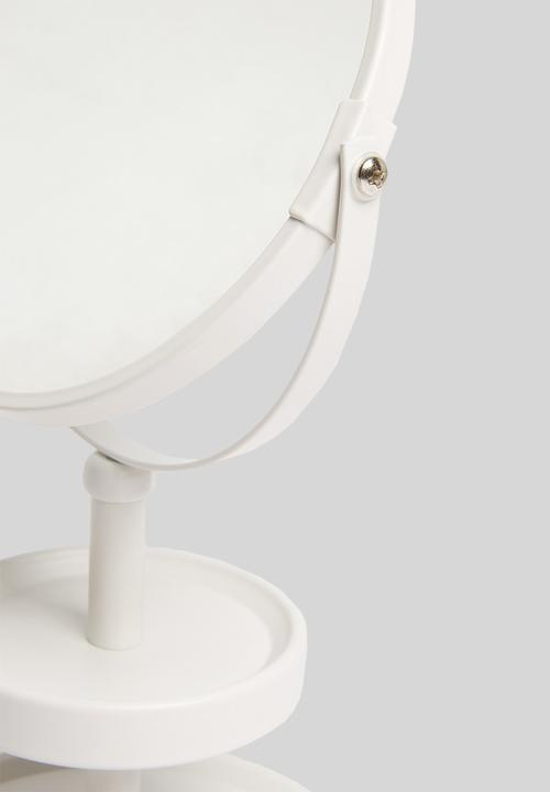 Bathroom Solutions - Magnifying mirror - white
