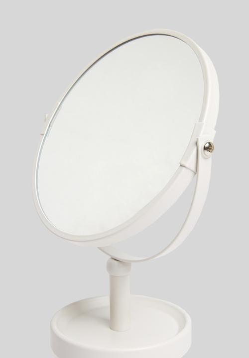 Bathroom Solutions - Magnifying mirror - white