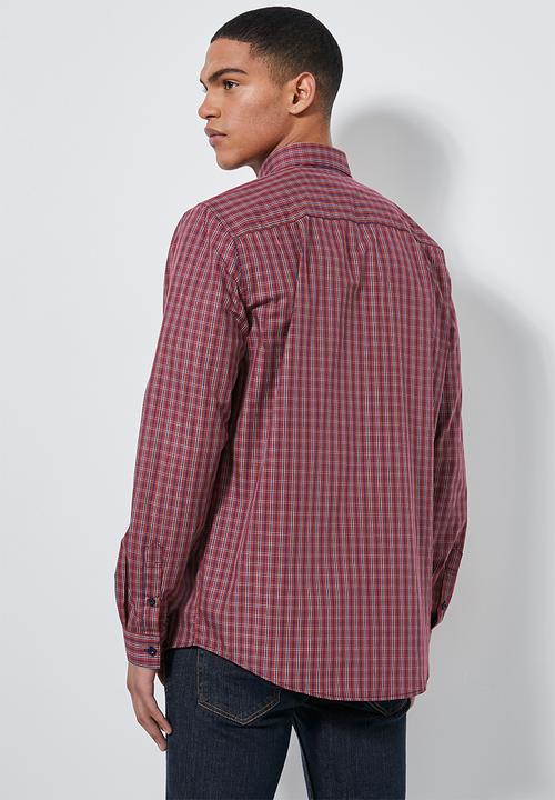 Superbalist - Barber regular fit long sleeve shirt - multi