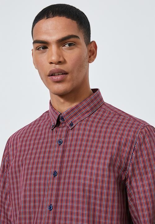 Superbalist - Barber regular fit long sleeve shirt - multi