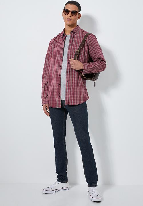 Superbalist - Barber regular fit long sleeve shirt - multi