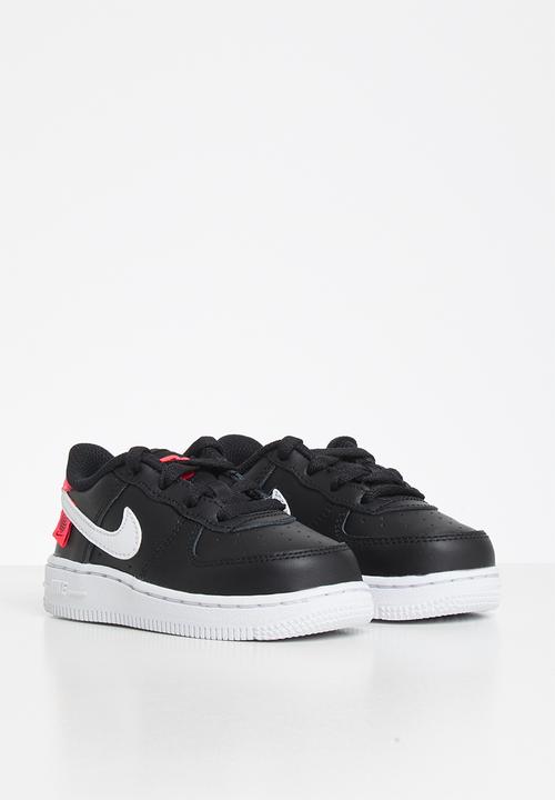 Nike - Nike force 1 lv8 1 - black/white-flash crimson