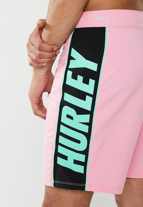 Hurley - Phtm fast lane shorts 18" - pink