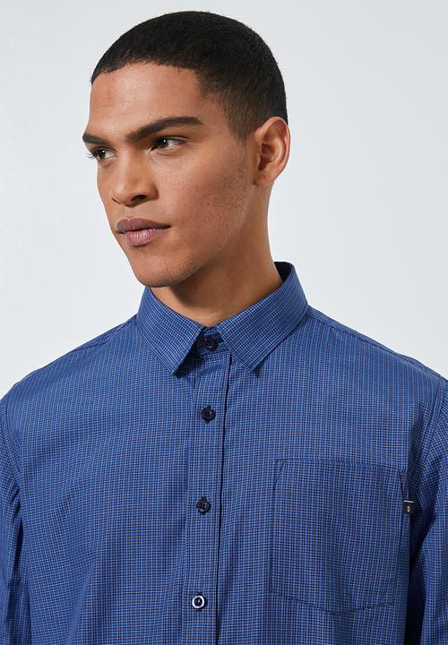 Superbalist - Barber regular fit long sleeve shirt - multi