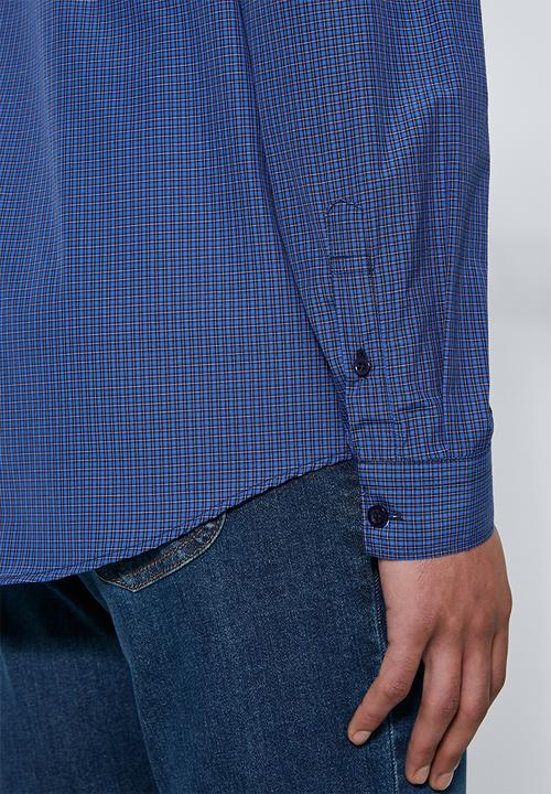 Superbalist - Barber regular fit long sleeve shirt - multi