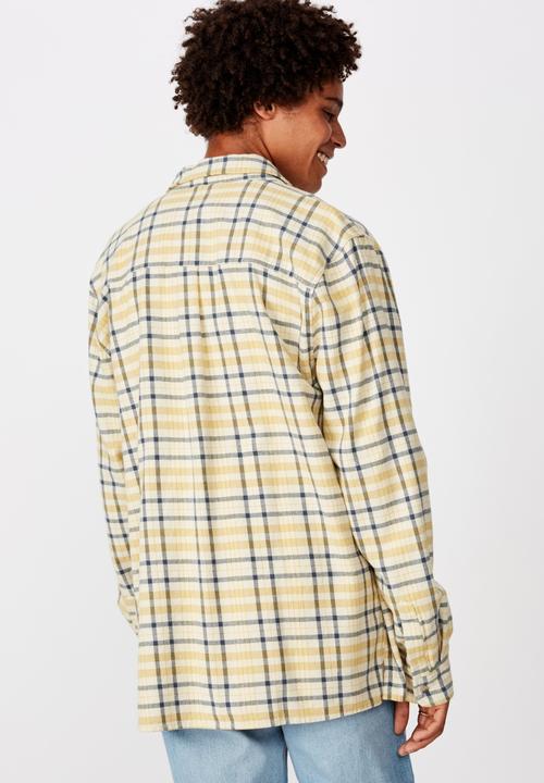 Factorie - Flanno shirt - mustard midnight