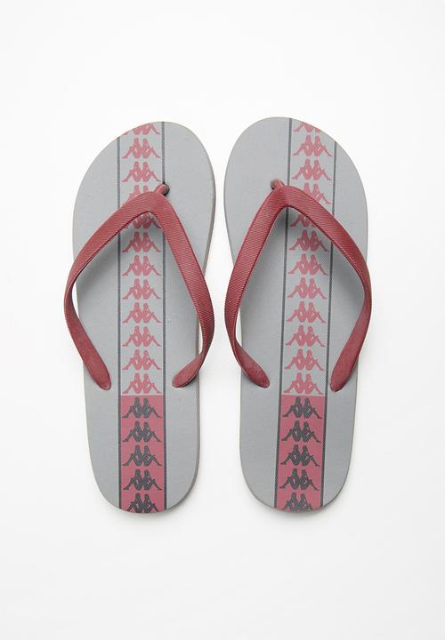 KAPPA - Authentic caius-2 tone  - grey & burgundy