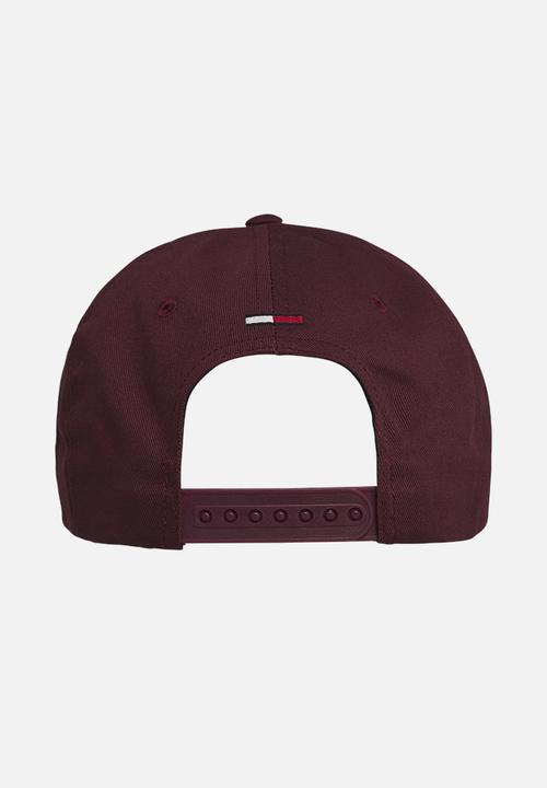 Tommy Hilfiger - Tommy jeans logo cap - burgundy