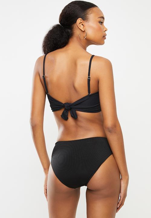 Bacon Bikinis - Casey bottom - black