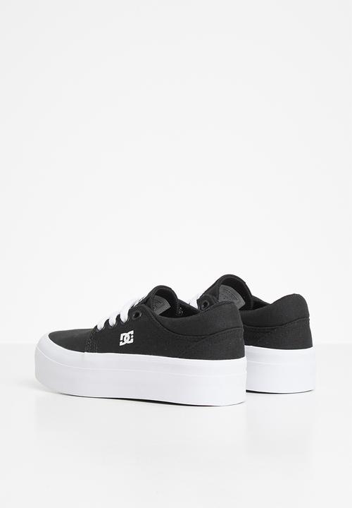 DC - Girls trase platform tx - black & white