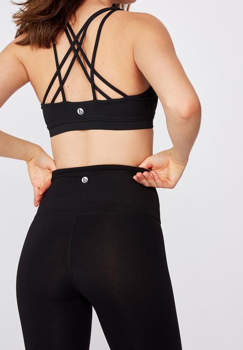 Cotton On - Active high waist core 7/8 tight - black