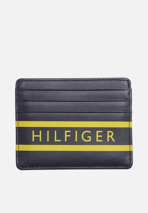 Tommy Hilfiger - Colour mix credit card holder - yellow